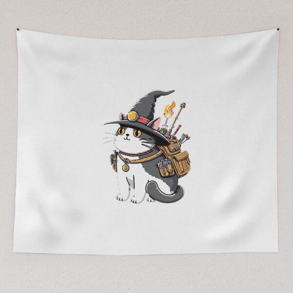 Item preview, Wizard Cat, Cat spell designed and sold by cutenesss.