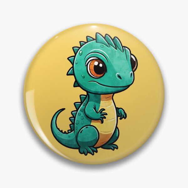 Item preview, Cute green lizard designed and sold by strixvariaart.