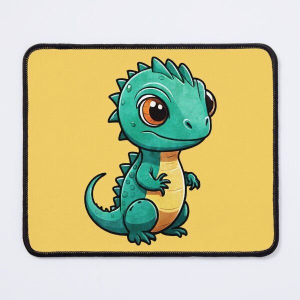 Item preview, Cute green lizard designed and sold by strixvariaart.