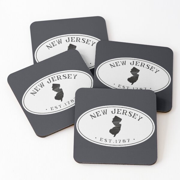 Item preview, New Jersey (Bumpersticker Style) designed and sold by RiverLeigh.