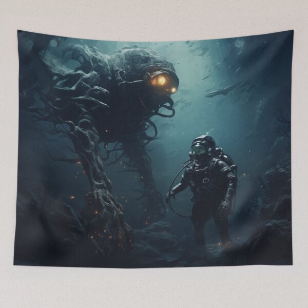 Item preview, Underwater Monster designed and sold by Rtymer.