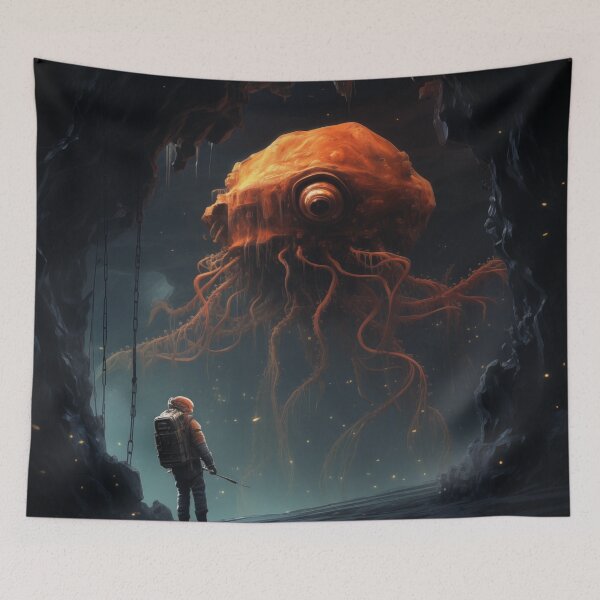 Item preview, Underwater Monster designed and sold by Rtymer.