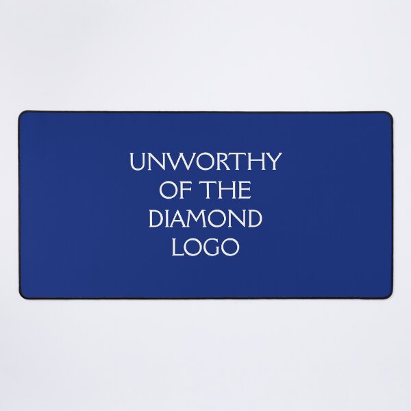 Item preview, Unworthy of the Diamond Logo designed and sold by Off the Box.