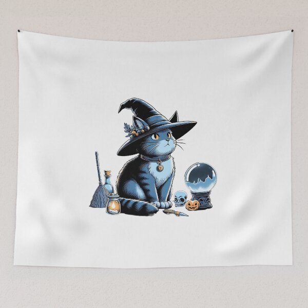 Item preview, Wizard Cat, Cat with Wizard Equipment designed and sold by cutenesss.