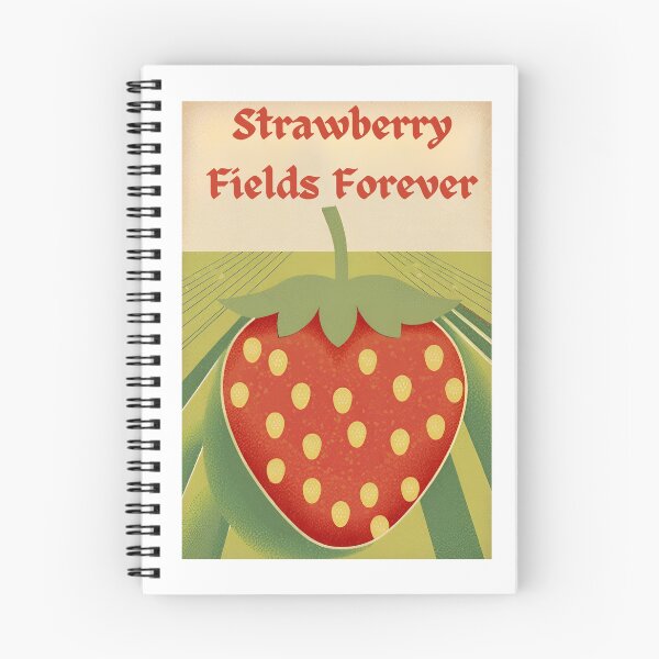 Item preview, Strawberry Fields Forever designed and sold by Invisible-Cult.