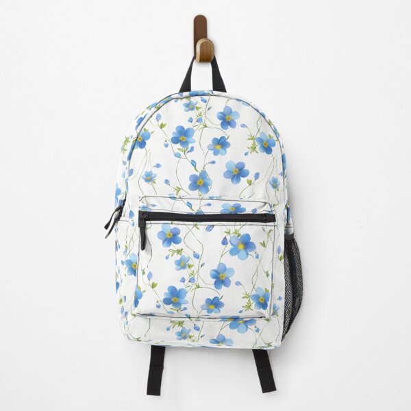 Item preview, Mesmerizing Myosotis: Forget-me-not flowers captivating pattern designed and sold by Margival.