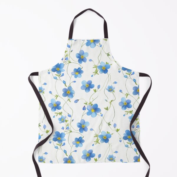 Item preview, Mesmerizing Myosotis: Forget-me-not flowers captivating pattern designed and sold by Margival.