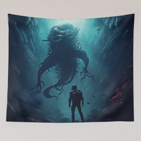 Item preview, Underwater Monster designed and sold by Rtymer.