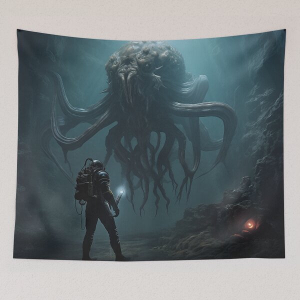Item preview, Underwater Monster designed and sold by Rtymer.