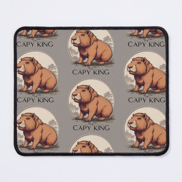 Item preview, The Capy King, Capy, Capybara, Big Capy, Lion Capy designed and sold by GOLDENGARDENART.