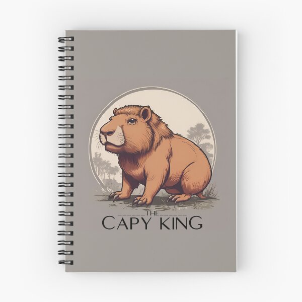 Item preview, The Capy King, Capy, Capybara, Big Capy, Lion Capy designed and sold by GOLDENGARDENART.