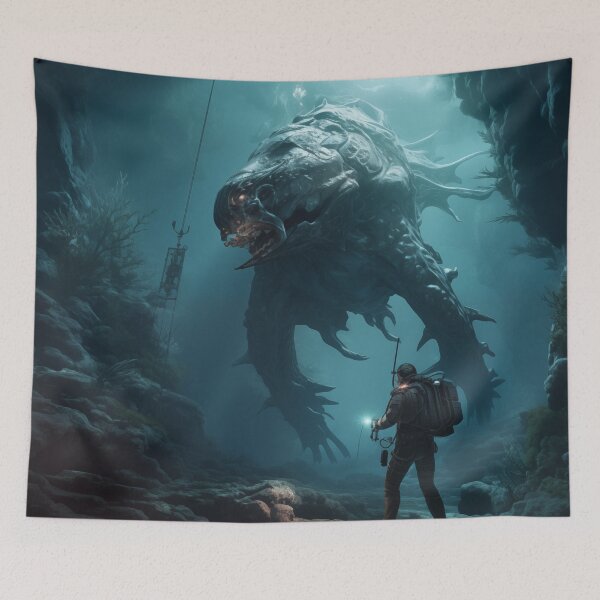 Item preview, Underwater Monster designed and sold by Rtymer.