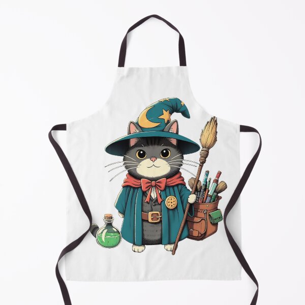 Item preview, Wizard Cat With Potion designed and sold by cutenesss.