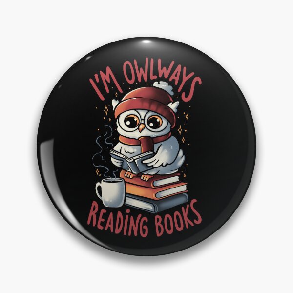 Item preview, Owlways Reading Books - Sarcasm Funny Cute Owl Books Adorable Gift designed and sold by EduEly.