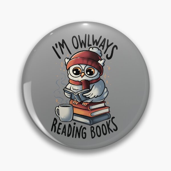 Item preview, Owlways Reading Books - Sarcasm Funny Cute Owl Books Adorable Gift designed and sold by EduEly.