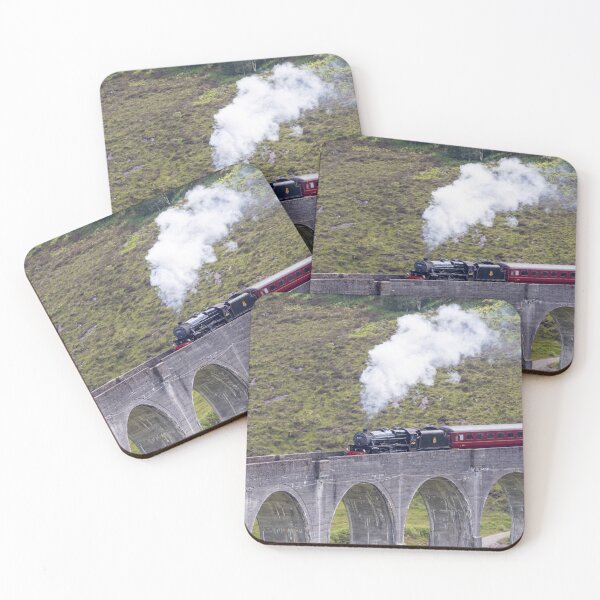 Item preview, The glenfinnan viaduct and train designed and sold by pietrofoto.