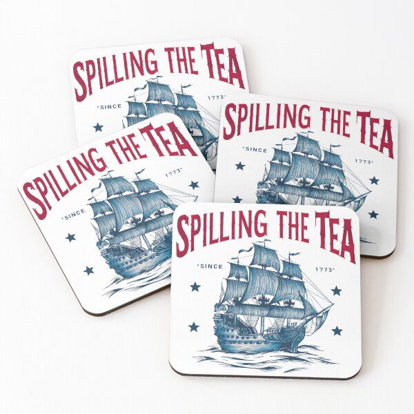 Item preview, Spilling The Tea Since 1773 American History designed and sold by Alex Songs.