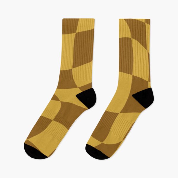 Item preview, Yellow and Brown Checkerboard designed and sold by ZedColors.