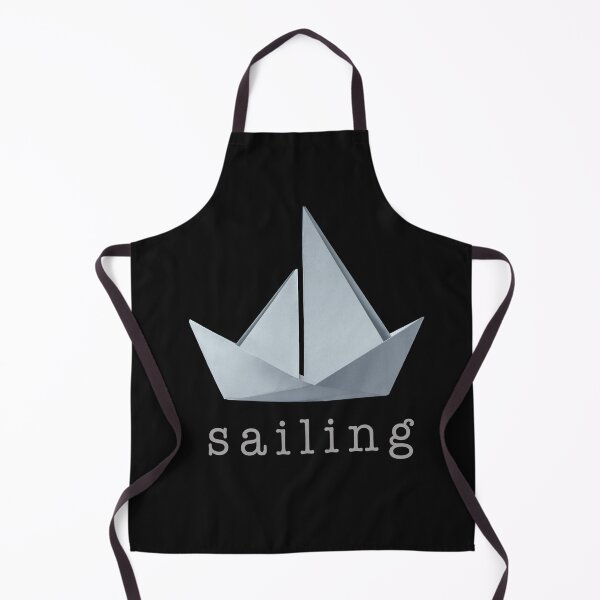 Item preview, Sailing And Yacht boat and Sailor with a Sail as a marine navigation cruise symbol and ocean or sea and lake boating sport as a water sports or sailboat and sailboating designed and sold by lightidea.