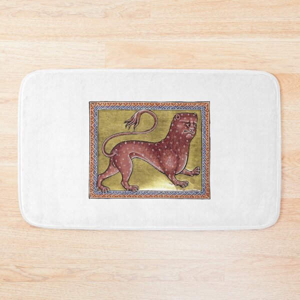 Item preview, Leopard Aberdeen Bestiary Manuscript 16th Century  designed and sold by rosaliemillen.