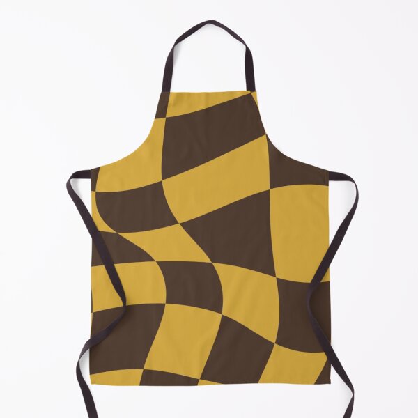 Item preview, Yellow and Brown Checkerboard designed and sold by ZedColors.