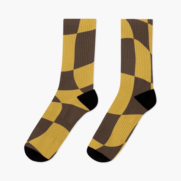 Item preview, Yellow and Brown Checkerboard designed and sold by ZedColors.