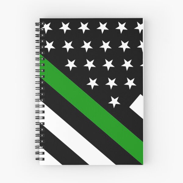 Item preview, U.S. Flag: The Thin Green Line designed and sold by Jared Davies.