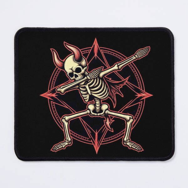 Item preview, Dabbing Skeleton Devil designed and sold by Myra365Art.