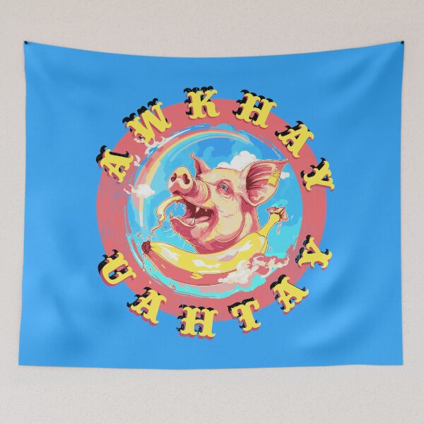 Item preview, awkHay uahTay (Hawk Tuah Pig Latin Parody) designed and sold by TheDirtyType.