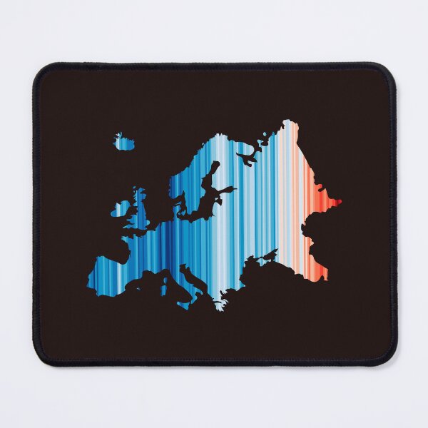 Item preview, Climate Change Stripes - Europe outline designed and sold by Frank J. Art.