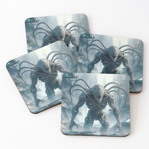 Item preview, futuristic alien designed and sold by miriam-miranda.