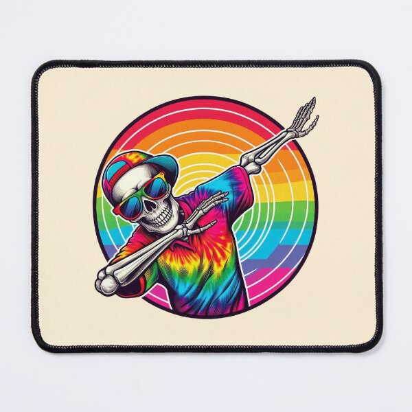 Item preview, Dabbing Skeleton Hippy designed and sold by Myra365Art.