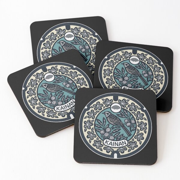 Item preview, Kainan City Manhole Cover Art 2 designed and sold by Musashi1996Art.