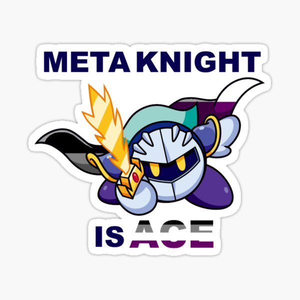 Artikel-Vorschau von Meta Knight ist ACE, designt und verkauft von GayElectro.