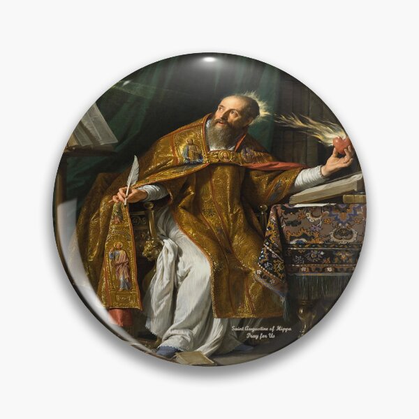 Item preview, Saint Augustine of Hippo designed and sold by LitanyLane.