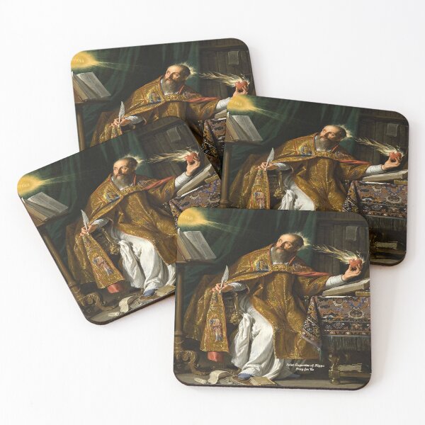 Item preview, Saint Augustine of Hippo designed and sold by LitanyLane.