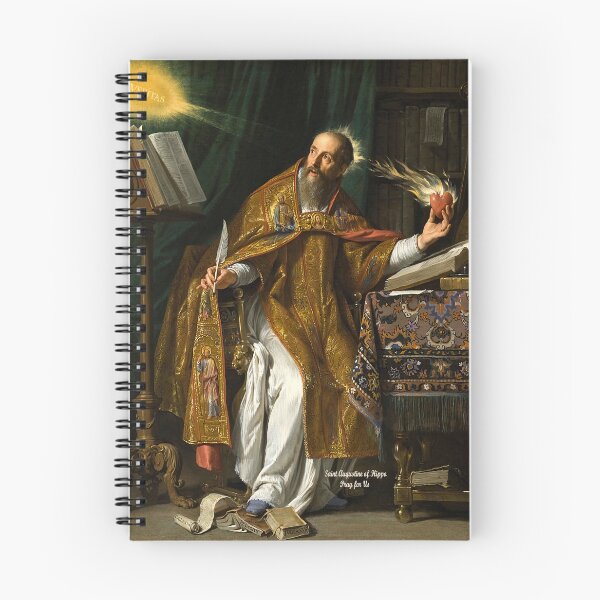 Item preview, Saint Augustine of Hippo designed and sold by LitanyLane.