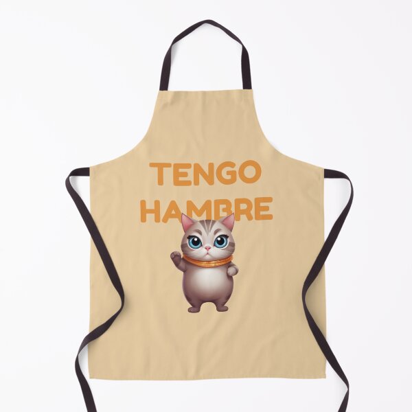 Item preview, I'M HUNGRY CUTE KITTY FUNNY SPANISH QUOTES designed and sold by La Loca.