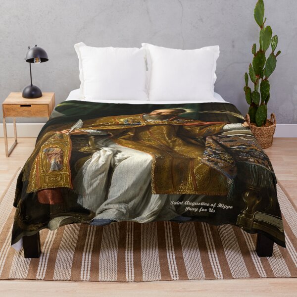 Item preview, Saint Augustine of Hippo designed and sold by LitanyLane.