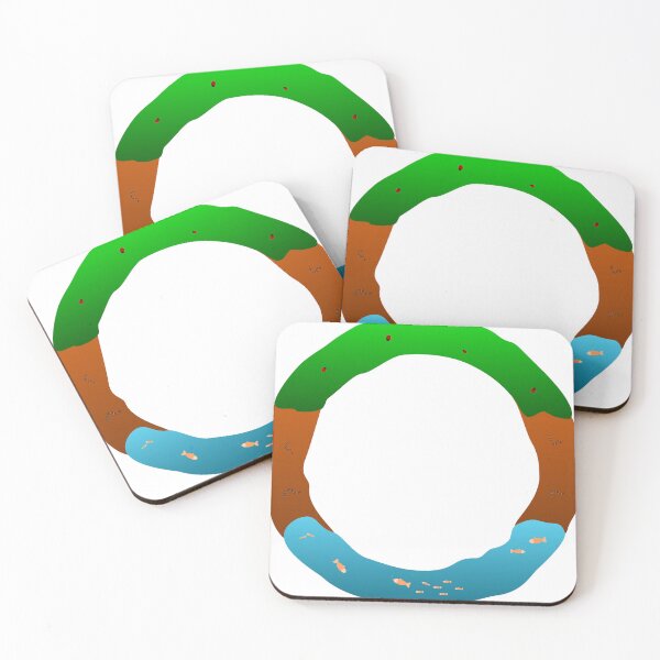 Item preview, Fresh Circle Nature Elements designed and sold by crackerflake.