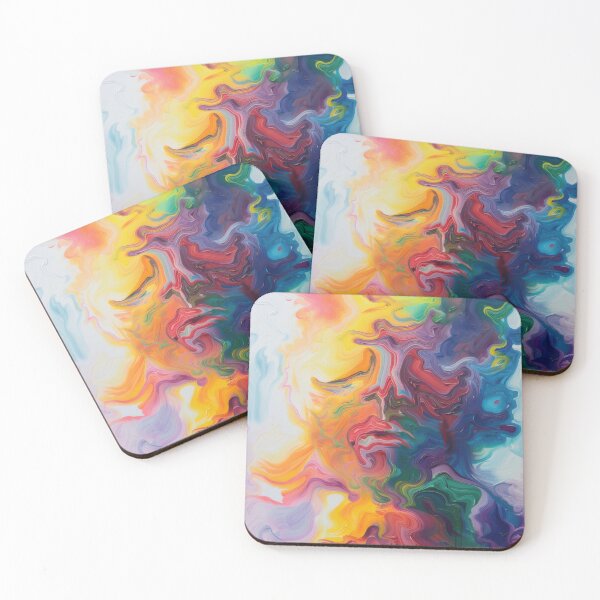 Item preview, Abstract rainbow mix of emotions designed and sold by PrettyPinkSkies.