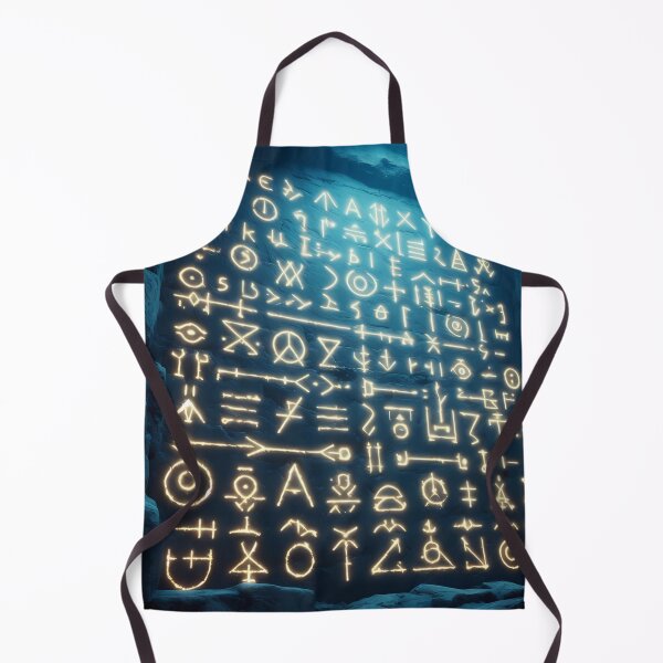 Item preview, Illuminated Runes: The Wall of Secrets designed and sold by aminz4.