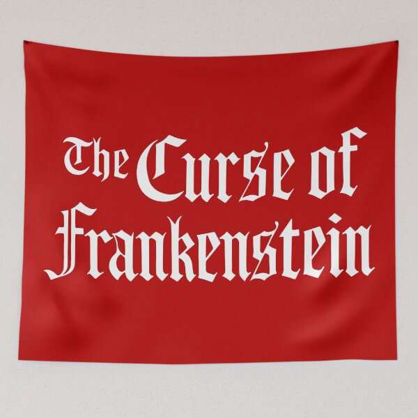 Item preview, The Curse Of Frankenstein - Hammer Horror - White designed and sold by ABSTRACT-IVISM.