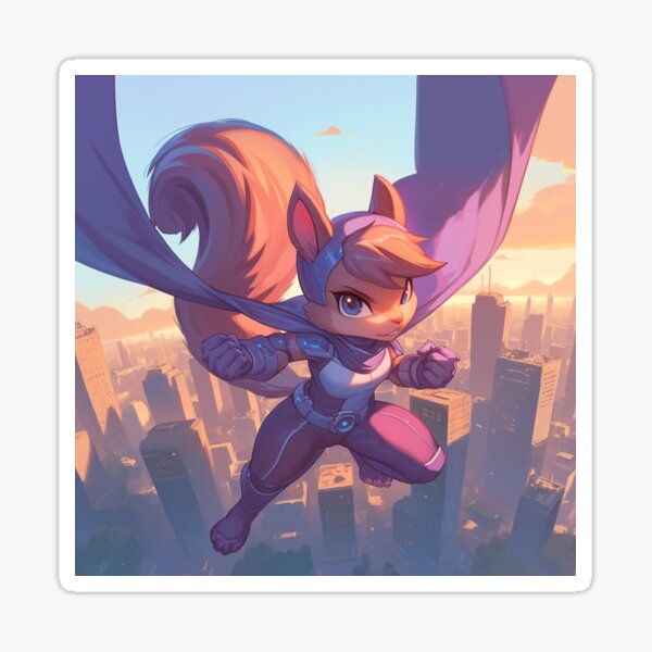 Item preview,  Super Squirrel Hero 2 designed and sold by sourcecon.
