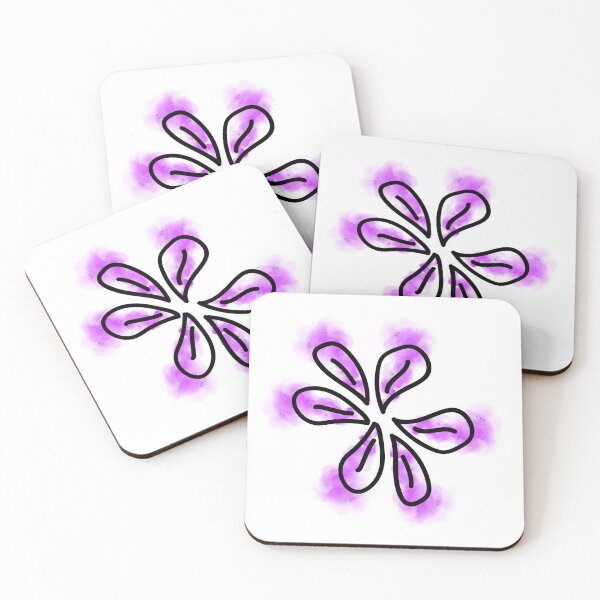 Item preview, purple flower designed and sold by Spirit and Style.