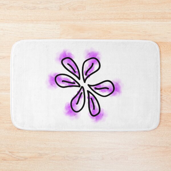 Item preview, purple flower designed and sold by Spirit and Style.