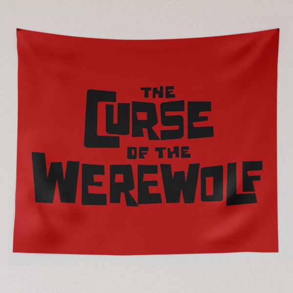 Item preview, The Curse Of The Werewolf - Hammer Horror - Black designed and sold by ABSTRACT-IVISM.
