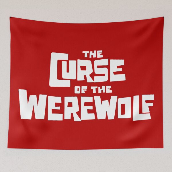 Item preview, The Curse Of The Werewolf - Hammer Horror - White designed and sold by ABSTRACT-IVISM.