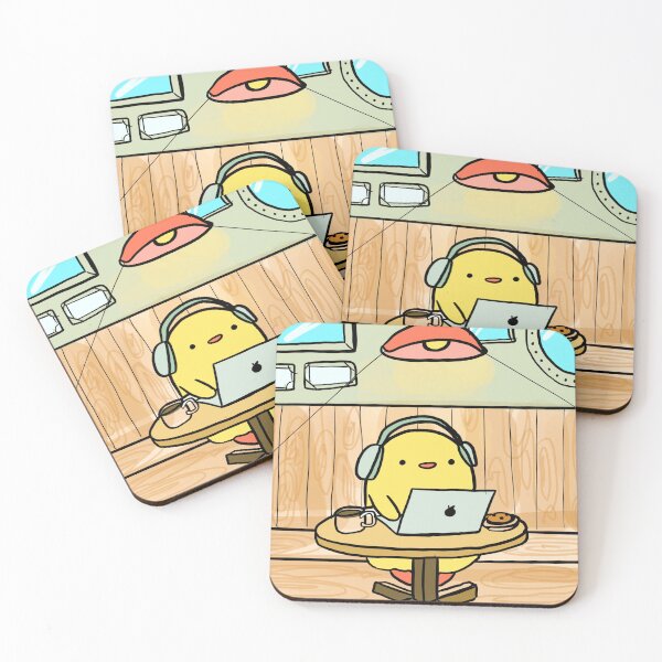Item preview, Chicken working at the cafe designed and sold by breadpaperco.