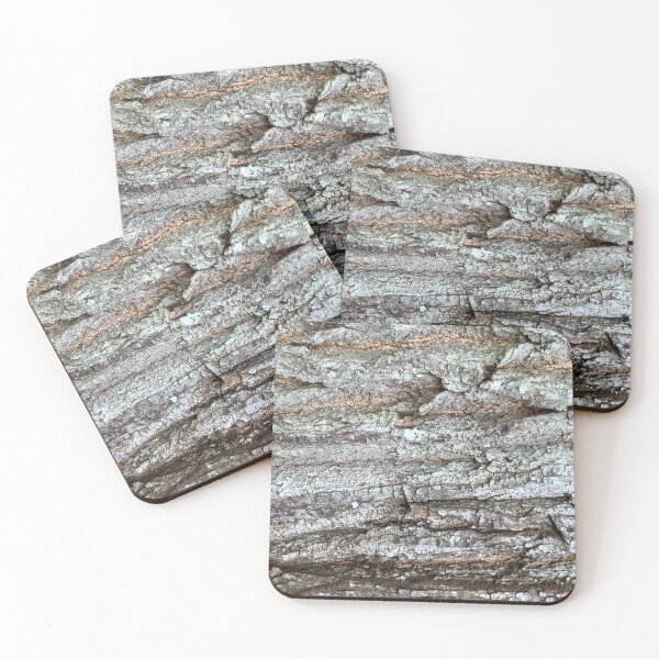 Item preview, 3D realistic texture of the old bark of a robust tree, plant cover in brown tones, animal print style designed and sold by Carlos Gudino.